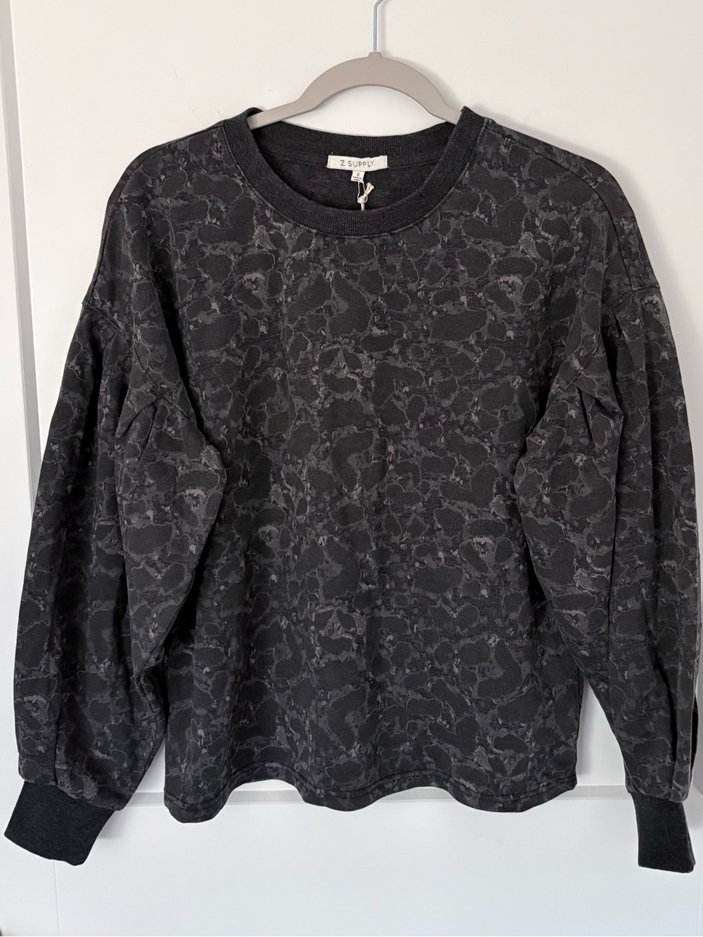 NWT Z Supply Ulla Marbled Sweatshirt - Size S